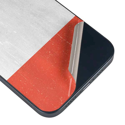 French Flag Distressed iPhone 13 Mini Skin
